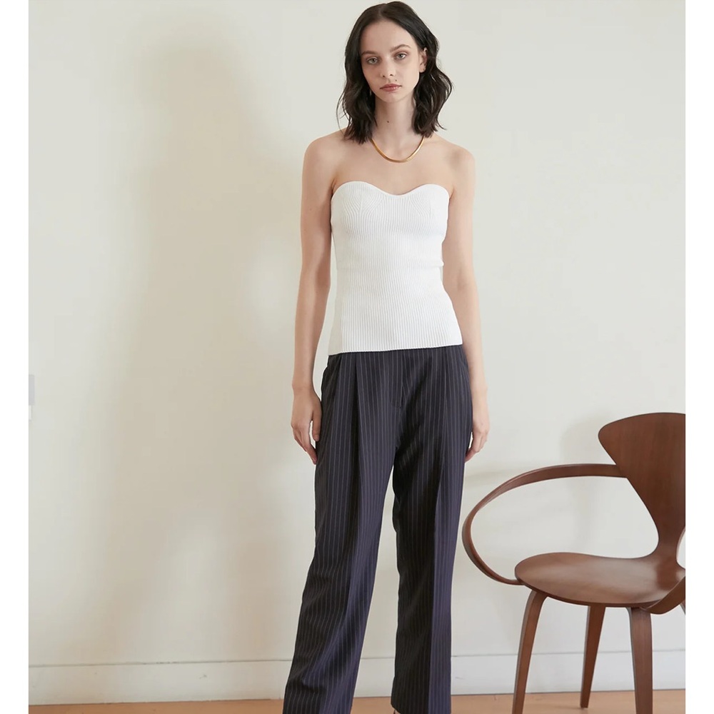 Pixie Market CASS BUSTIER KNIT TOP-BESTSELLER